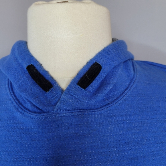 Hurley Men's Small H2O-Dri Modern Pullover Hoody Signal Blue Grey Lined Soft - Picture 12 of 14